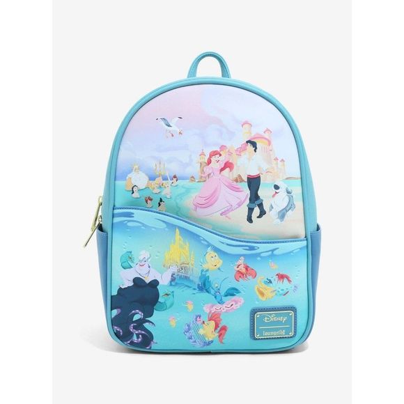 Loungefly Handbags - Loungefly Disney The Little Mermaid Beach Portrait Mini Backpack